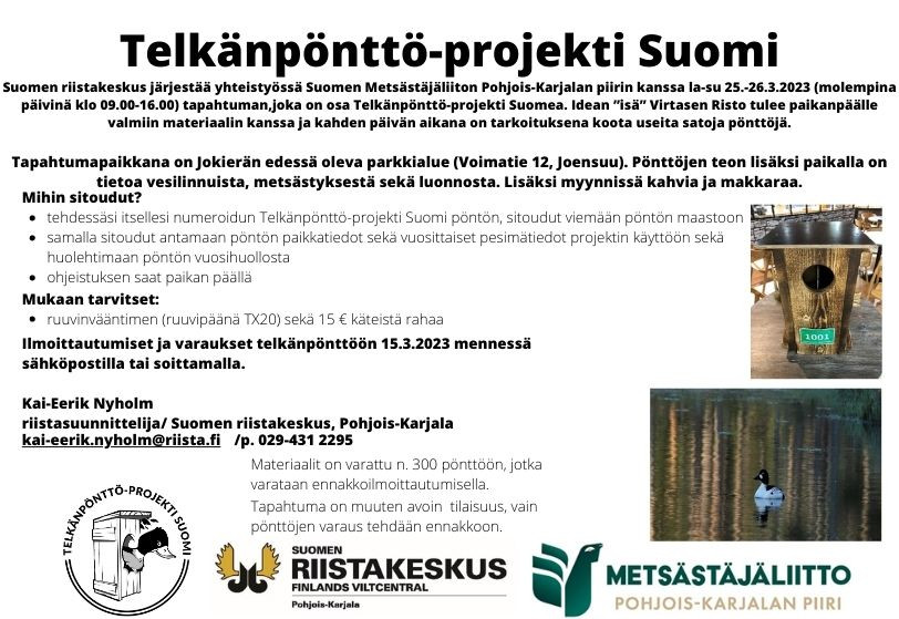 Telkänpönttö-projekti Suomi